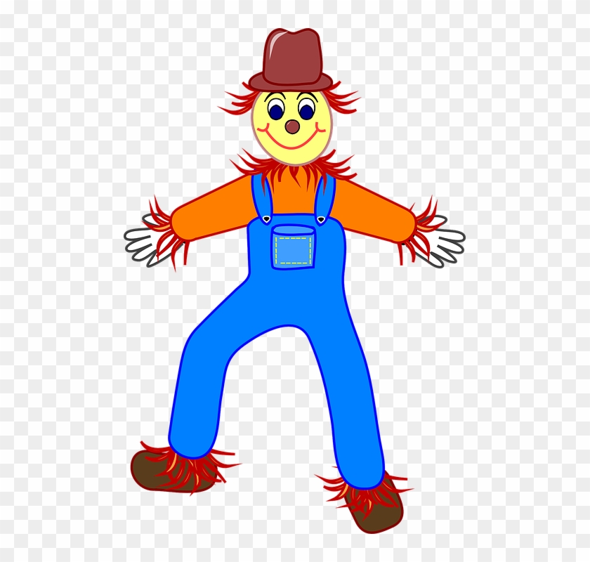 Cartoon Famer 29, Buy Clip Art - Scarecrow Clipart #1055610