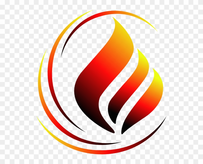 Flame Logo Sondaica Clip Art At Clker - Flaming Ball Logo #1055895