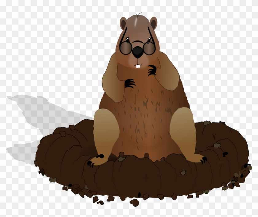 Groundhog - Clipart - Groundhog Clipart Png #1057976