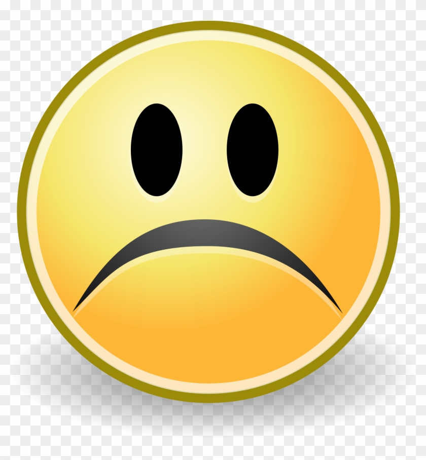 Open - Sad Face Emoji No Background - Free Transparent PNG Clipart Images  Download
