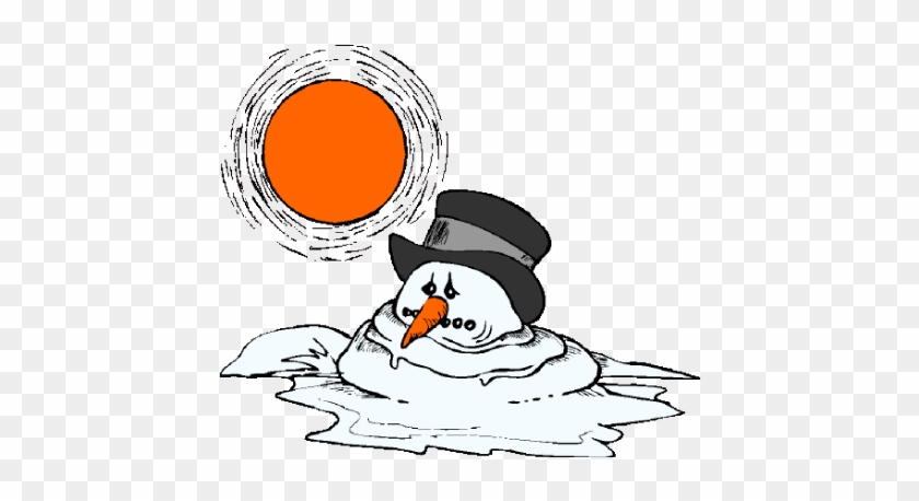 Melting Frosty The Snowman
