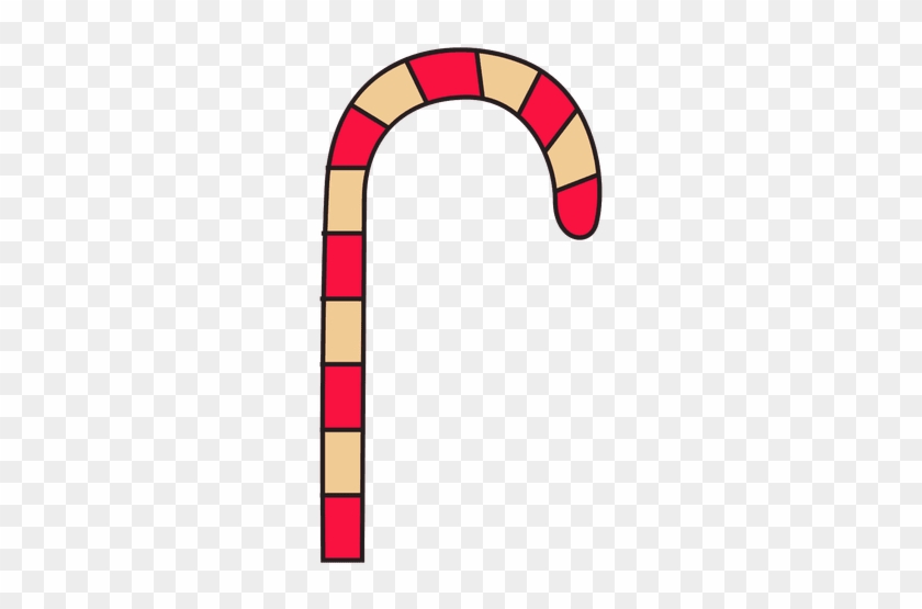 Candy Cane Cartoon Icon 51 Transparent Png - Single Candy Cane Cartoon #1058800