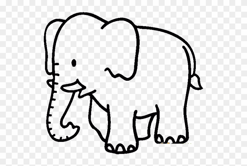 african elephant coloring book child clip art  elephant