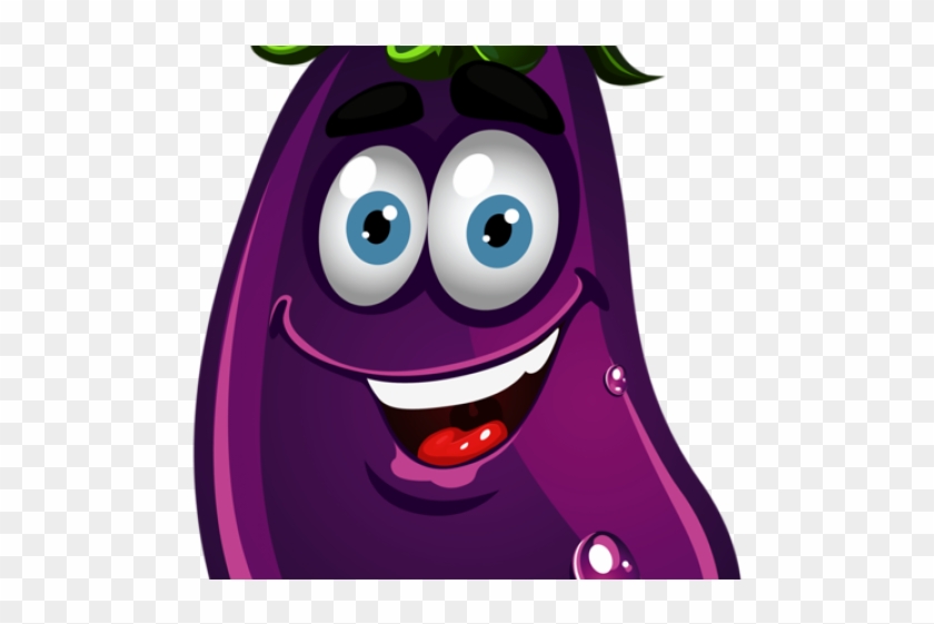 Eggplant Clipart Cute - Eggplant Clipart #1060018