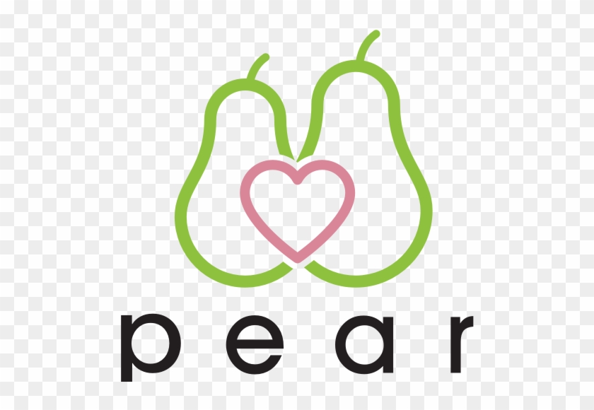 Pear 20logo 20 20old 20color - Heart #1060358