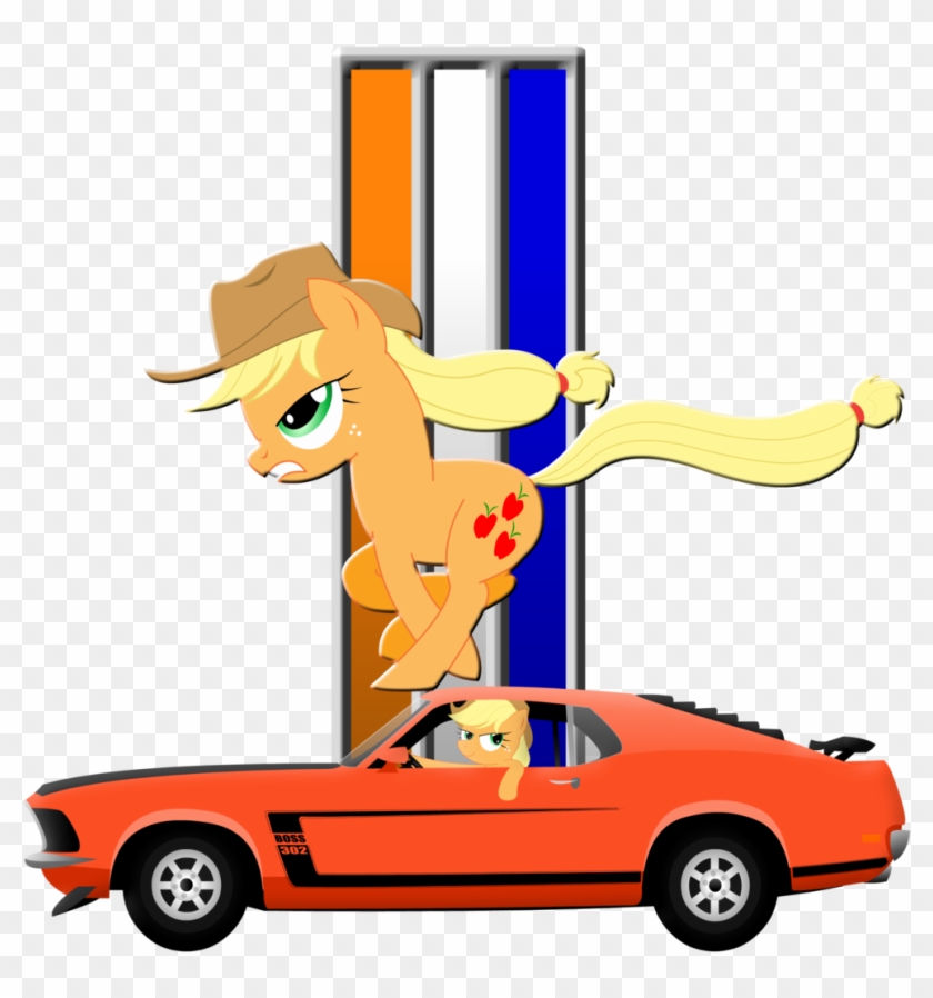 Shirt Design- Mustang Applejack By Gonein10seconds - Applejack Mustang #1060612