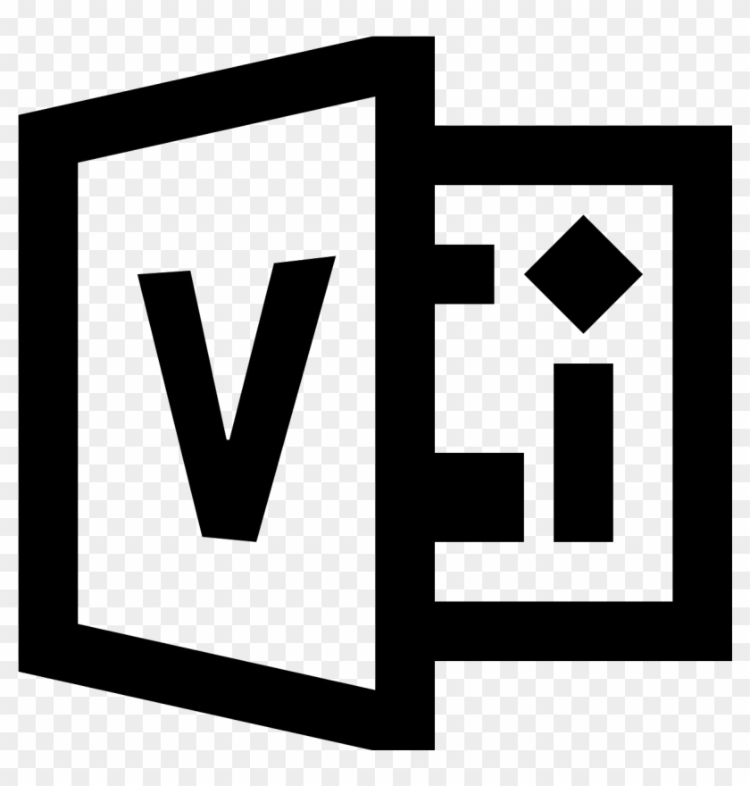 Microsoft Visio Icon Free Download Png And Vector Rh - Power Point Icon Png #1061031