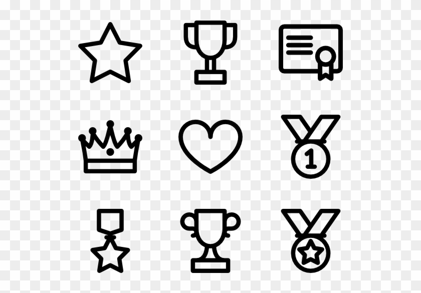 Drawn Trophy Sprite - Rock And Roll Icons #1061698