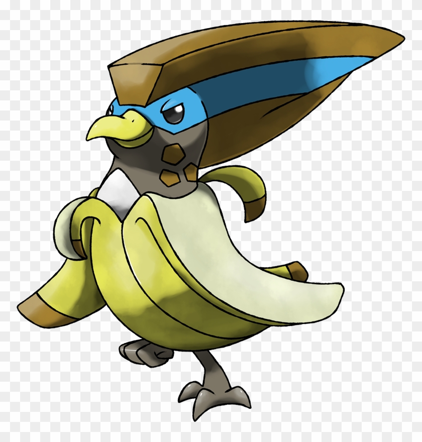 099 Cavenbird By Marix20 - Banana Bird Pokemon #1061888