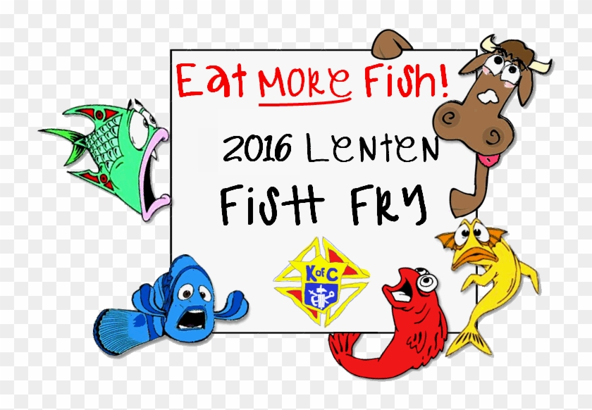 2016 Fry- Eat More Fish Cow - Scared Fish #1062637