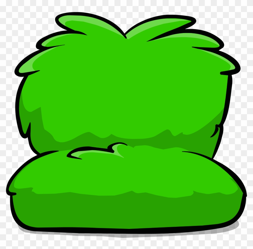 Fuzzy Green Couch Sprite 001 - Blue #1063327