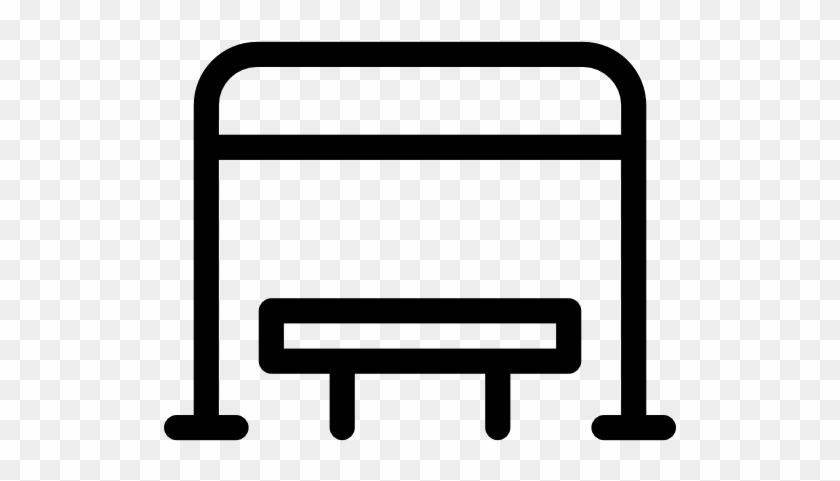 Bus Stop Free Icon - Icone Ponto De Onibus #1063407