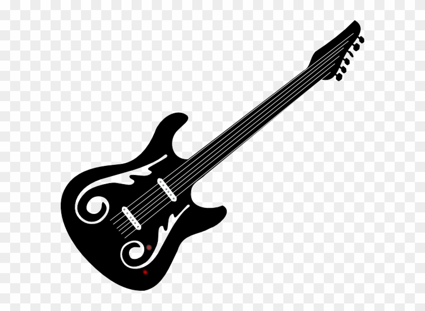 Guitar - Clipart - Black - And - White - Kaisi Yeh Yaariyan Fab 5 #182777