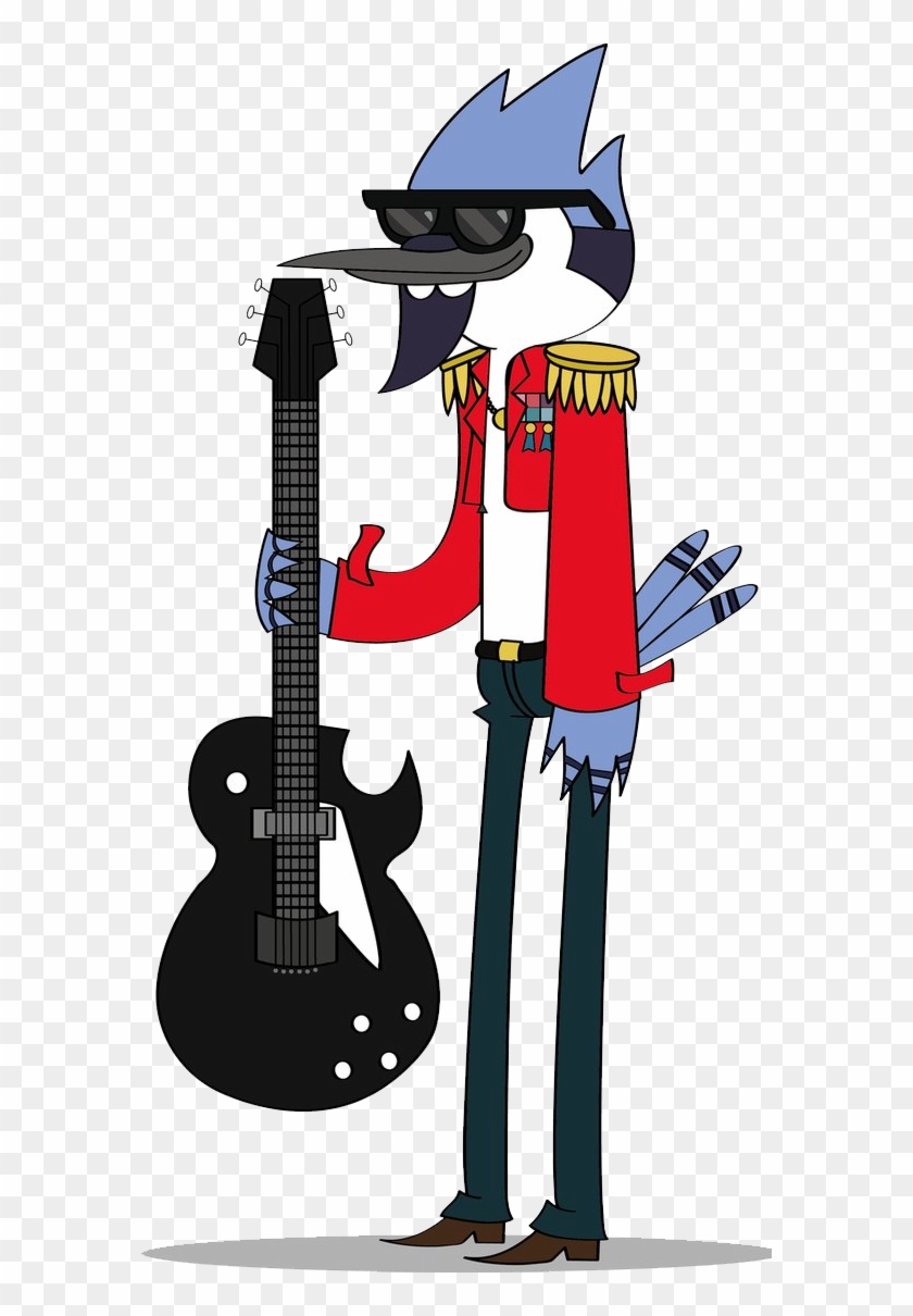 Mordecai Rock Vector By Mordecaibluejay2015 - Comics #183312