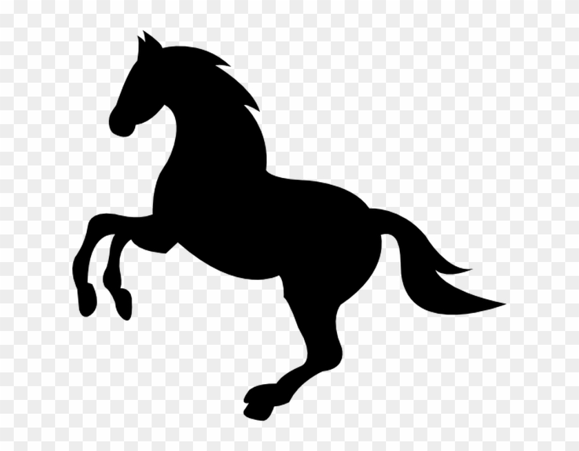 Download Wild Black Horse Lifting Front Foot Free Vector Icon - Horses Icon - Free Transparent PNG ...