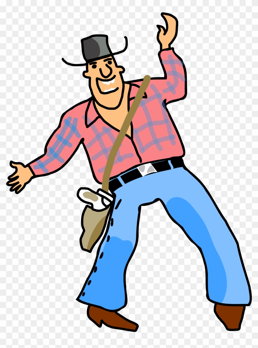 Cowboy Clipart Drunk - Cowboy Clipart #183887