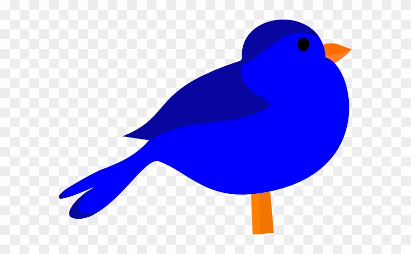 Blue Bird Clip Art At Clker - Bird #184057