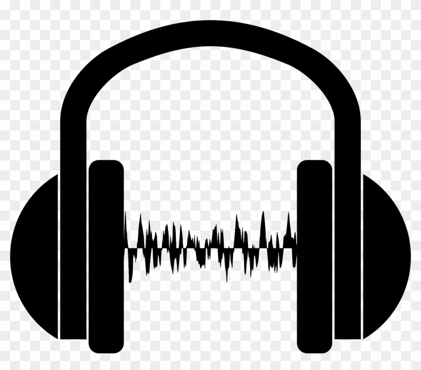 Sound Wave Headphones - Headphone Images Clip Art #184491