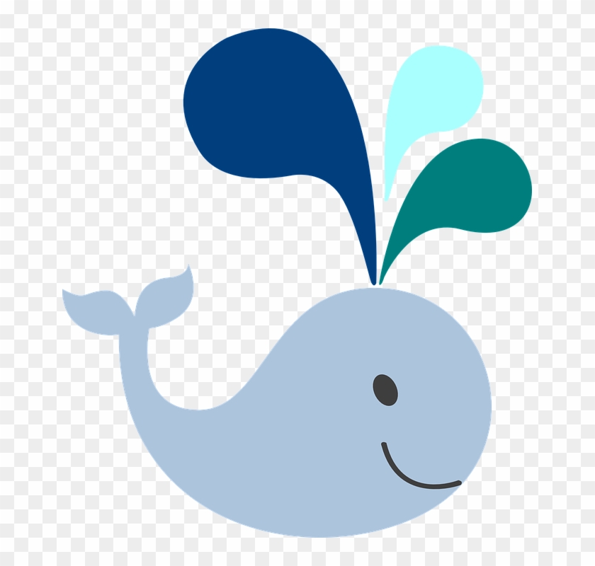 Free Image On Pixabay - Blue Whale For Baby Shower #184506