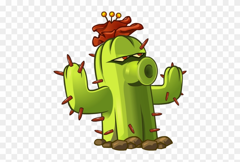 Cactus Model Cs6 By Lolwutburger - Plants Vs Zombies 2 Plants - Full ...