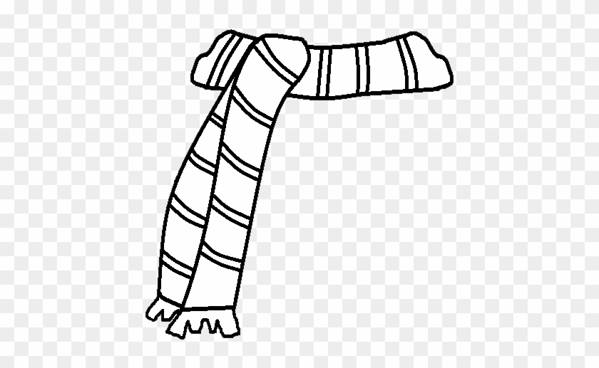 Scarf Coloring Page