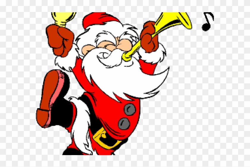 Musical Clipart Santa - Alt Attribute #1065114