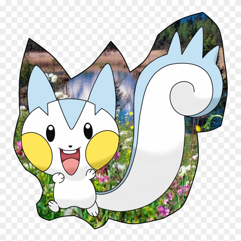 Pachirisu In The Meadow By Blazingmoe44 - Cartoon #1065533