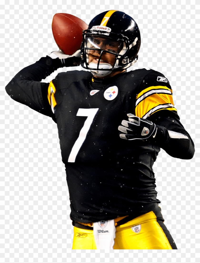 Steelers 7 Ben Roethlisberger Transparent Png - Ben Roethlisberger No Background #1065867