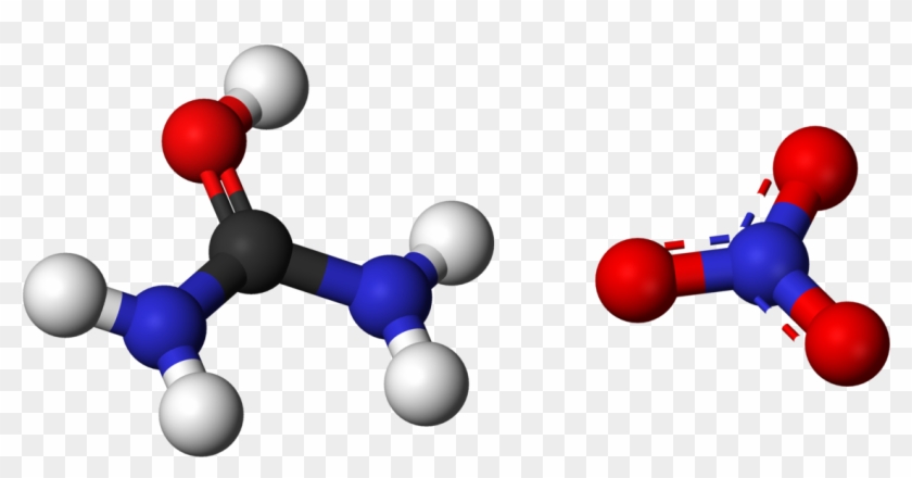 Urea Ball And Stick Model #1065873