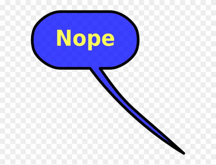 Nope Clipart #1066213