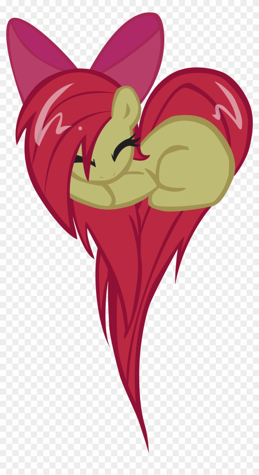 Applebloom For You - My Little Pony Heart Applebloom #1066474