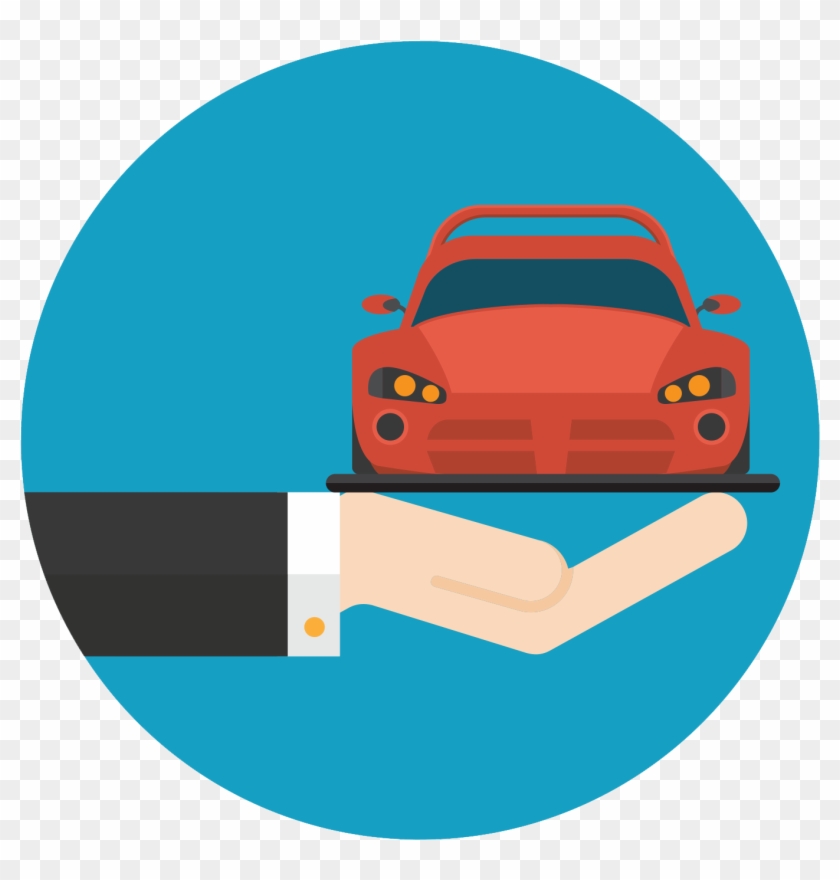 Dealership Clipart Car Buyer - Car Hand Icon #1066634