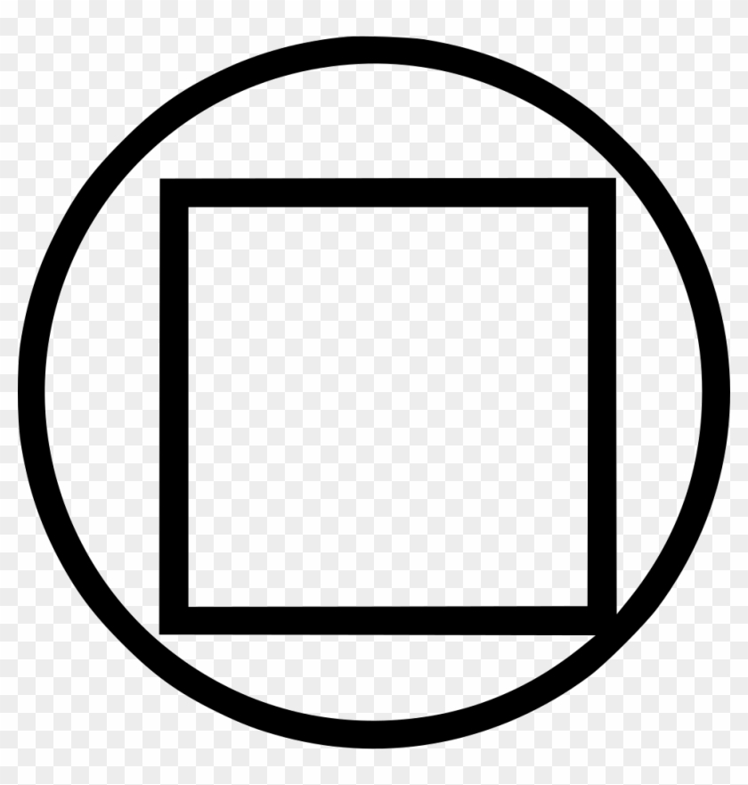 Tool Shape Square Squaretool Rectangle Outline Comments - Icon #1069487