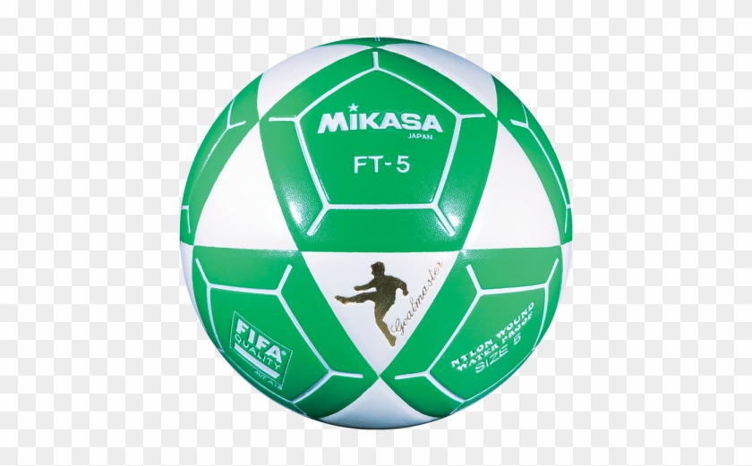 Mikasa Ft5a Goal Master Soccer Ball Size 5 White/green - Mikasa Ft5 Football Footvolley Unisex Adult Unisex #1069510