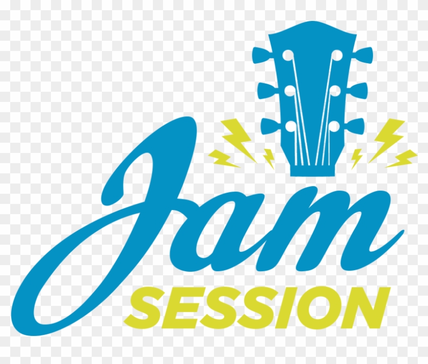 Jam Session Graphic Design T-shirt Logo - Leatherette Notepad & Pen - Blue #1070217