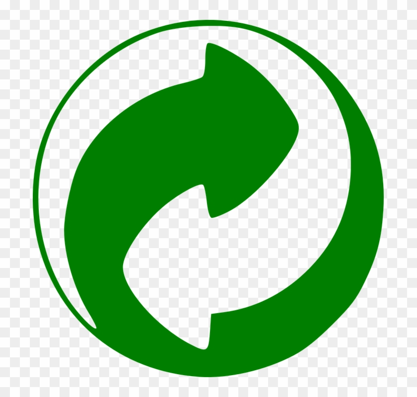 Recycling, Recycle, Green, Round, Cycle, Symbol, Arrows - Recycling Symbols #1071650