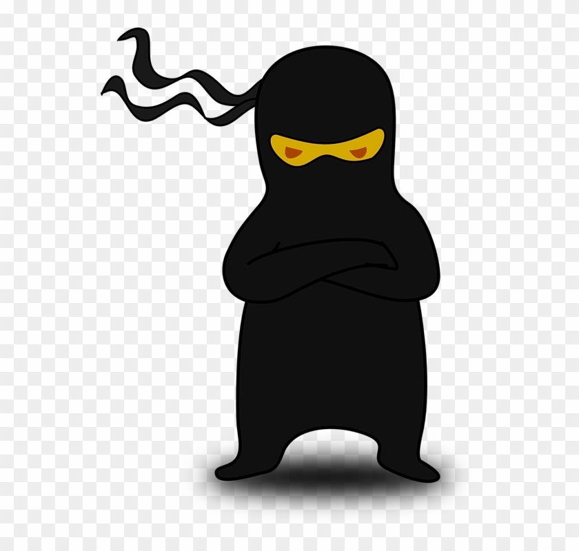 Free Images On Pixabay - Cartoon Ninja Transparent #1071744