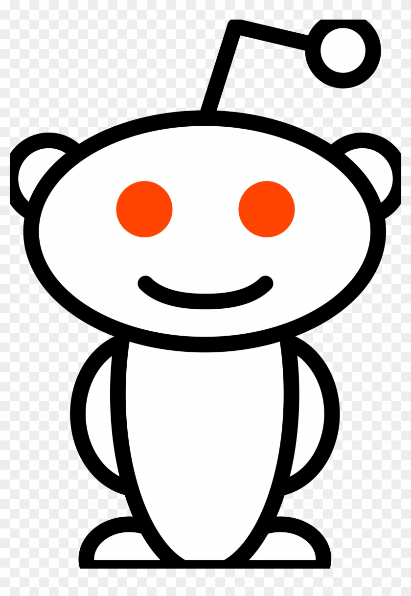 Reddit Alien Logo Black And White - Without Their Permission By Alexis Ohanian #1072624