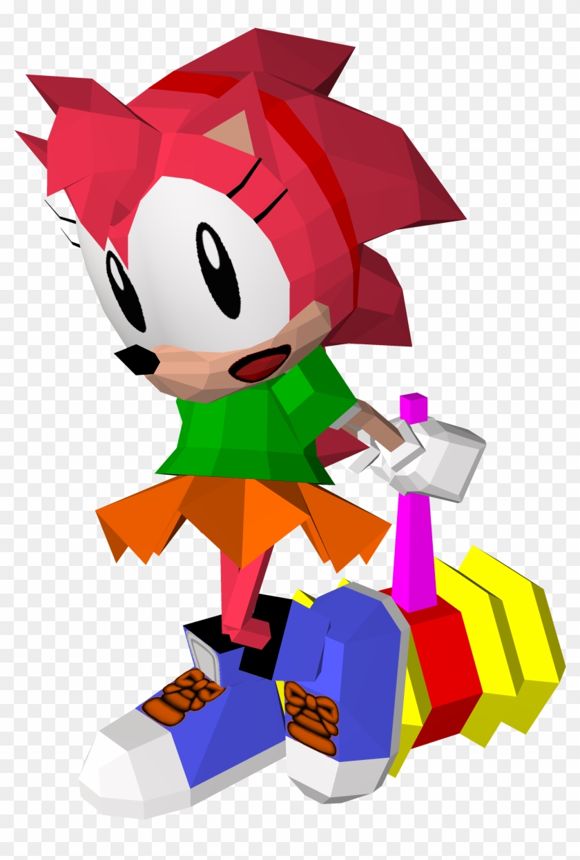 Sonic Amy Rose & Piko Piko Hammer Cursor - Cool Sonic Custom Cursor