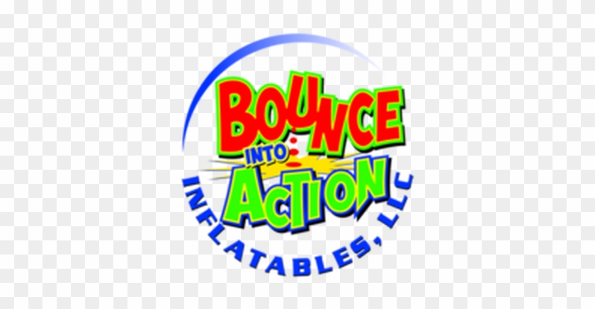 Logo, Bounce Into Action Inflatables, Llc Company Logo - Circle #1073229