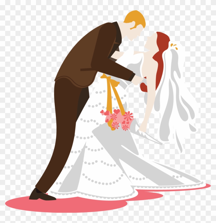 Wedding Couple Illustration - Bridegroom #1074053