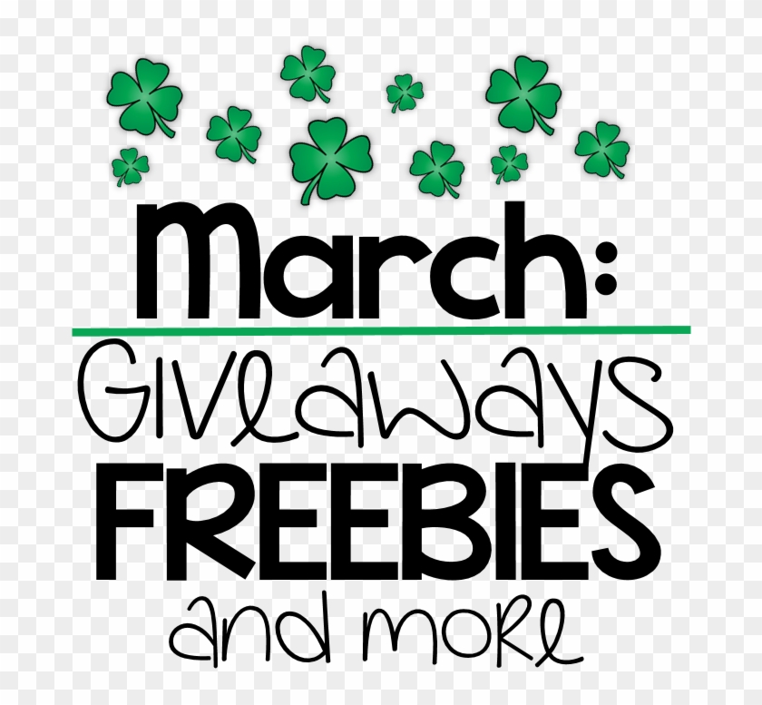 I Can't Believe It's Time Again For A New Month's Giveaways - March Giveaway #1074057