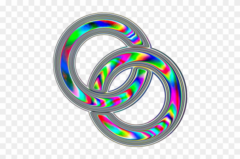 Two Interlinked Rings - Circle #1074593