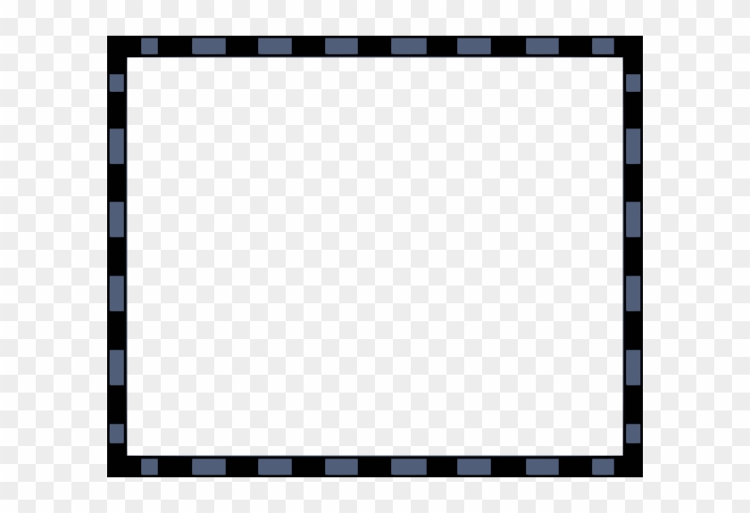 Square Clipart Black Border - Black Borders #1076777