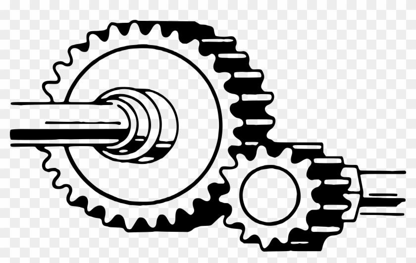 Big Image - Gears Clipart #1076885