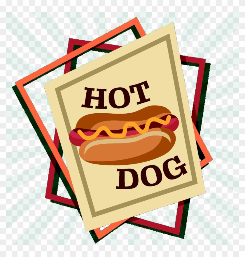 Hot Dog Hamburger Fast Food Barbecue Pizza - Hot Dog #1077578