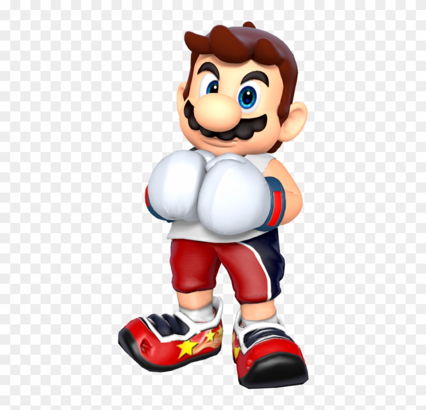 Punch Out Mario By Shadowluigi Ng - Punch Out Mario - Full Size PNG ...