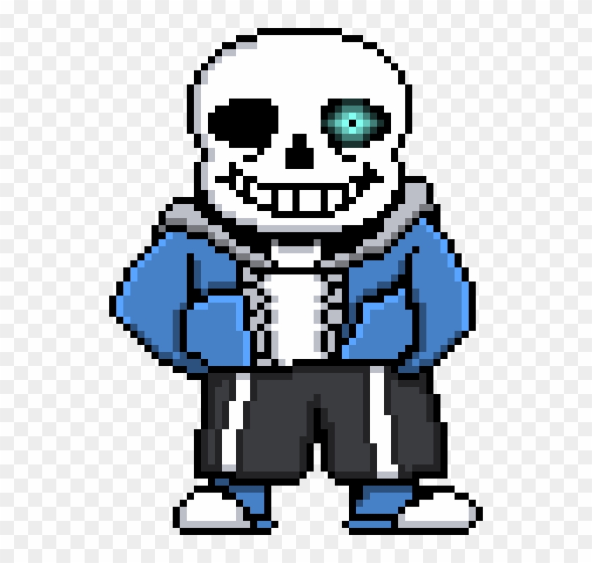 Future Sans - Undertale Sans Battle Sprite - Free Transparent PNG Clipart  Images Download