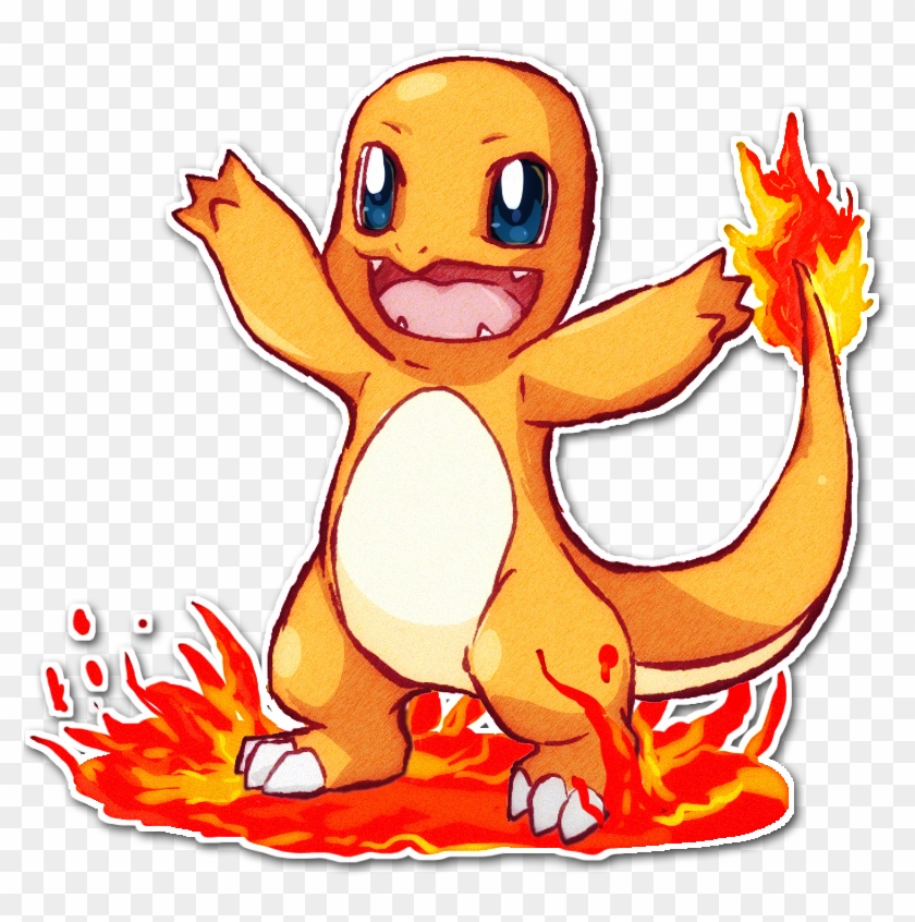 004 Charmander By Sarahrichford - Digital Art #1080223