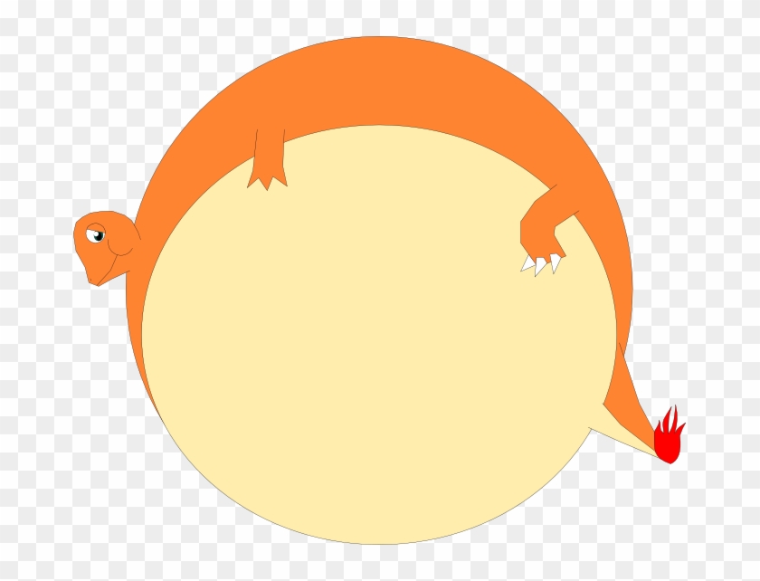 Charmander Balloon - Circle #1080282